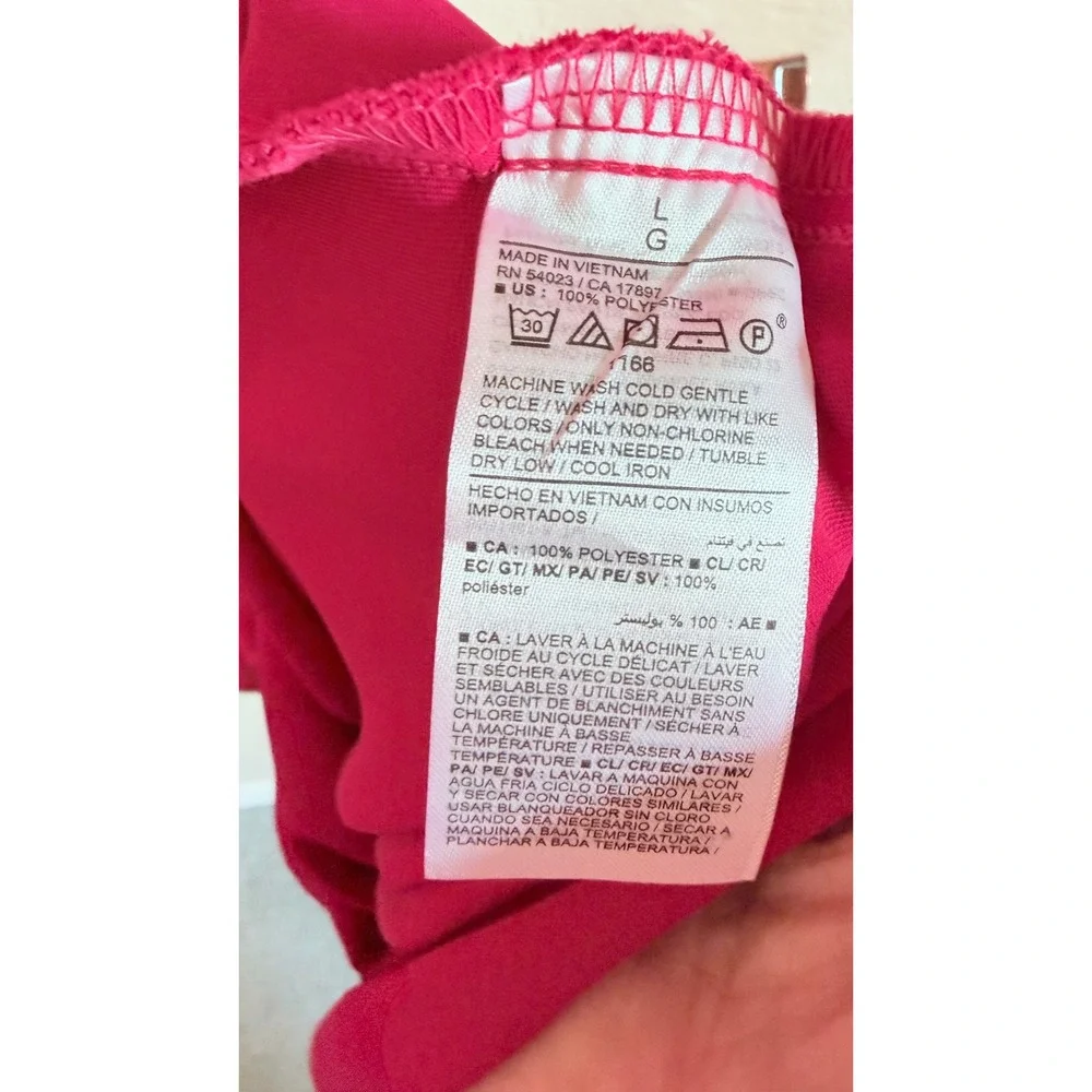 Old Navy 2-Piece Set Women Large Pink Satin Tank & Maxi Skirt Matching Set NEW